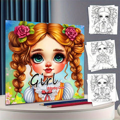 Stress-Relief Coloring Book for Teens and Adults
