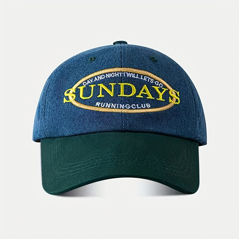 Men's Retro Sundays Washed Baseball Cap