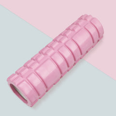 Pink Foam Roller for Pain Relief and Flexibility