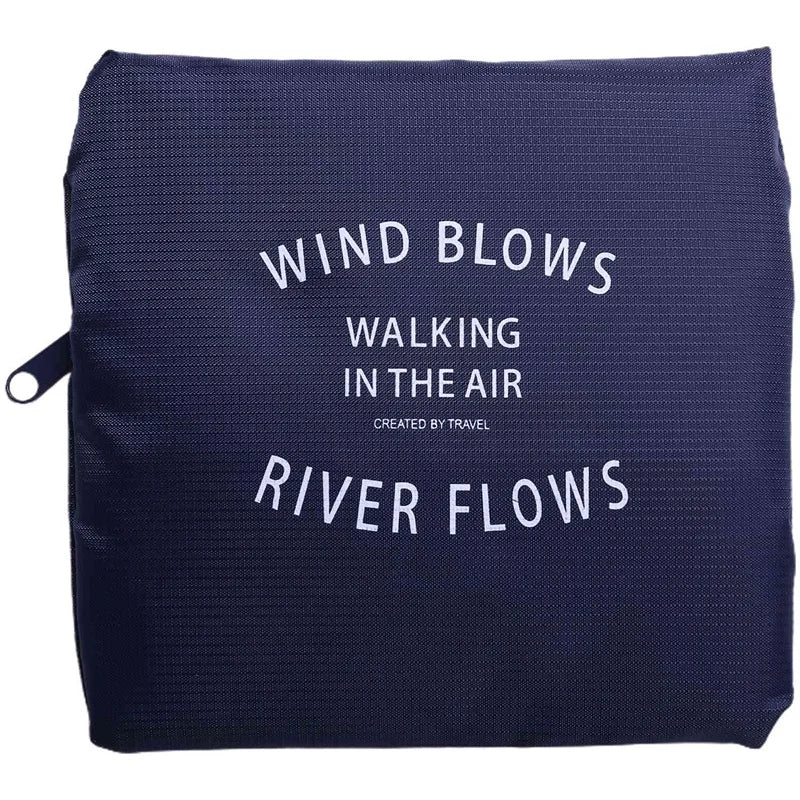 Large Capacity Casual Waterproof Luggage Bags Navy