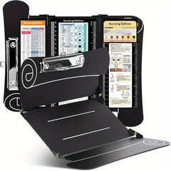 Nursing Clipboard with Memo Pad, Aluminum Nurse Clipboard