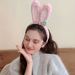 Cartoon Rabbit Ears Headband for Skincare & Haircare