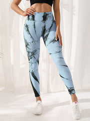 Tie Dye High Waist Yoga Pants Quick Drying Leggings