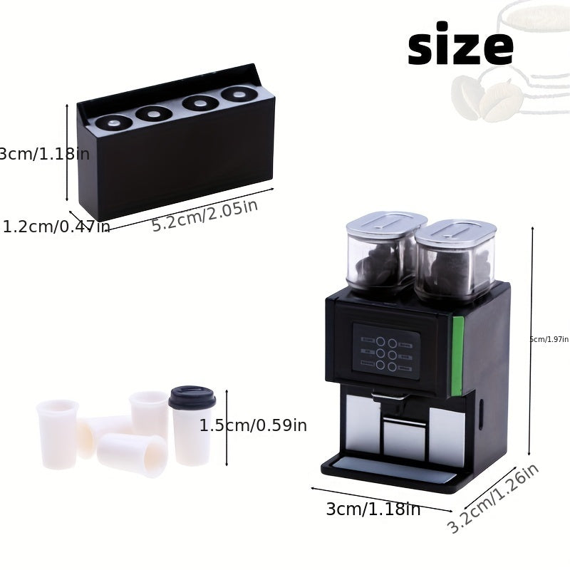 Mini Espresso Machine Green Accents High Plastic