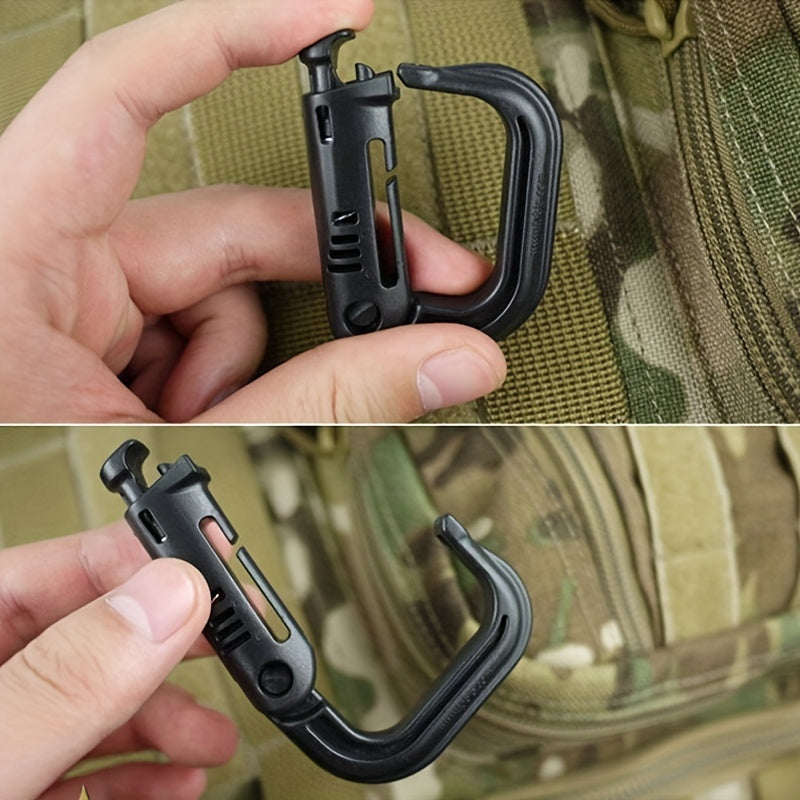 Military Carabiner D Ring Grimloc Snap for Backpacks Keychains