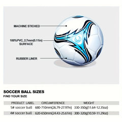 1pc Size 4&5 Soccer Ball For Training Thickened Wear resistant Explosion proof