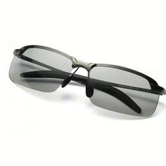 Men's Polarized Driving Sunglasses Dual use PC Glasses