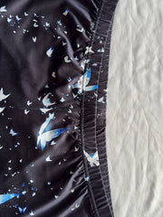  Butterfly Print Elastic Waist Leggings