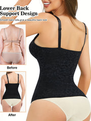 Lace Tank Top V Neck Sleeveless Lingerie Women's Underwear