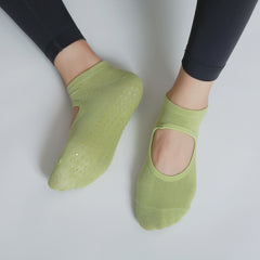 Comfy Non Slip Round Toe Yoga Socks