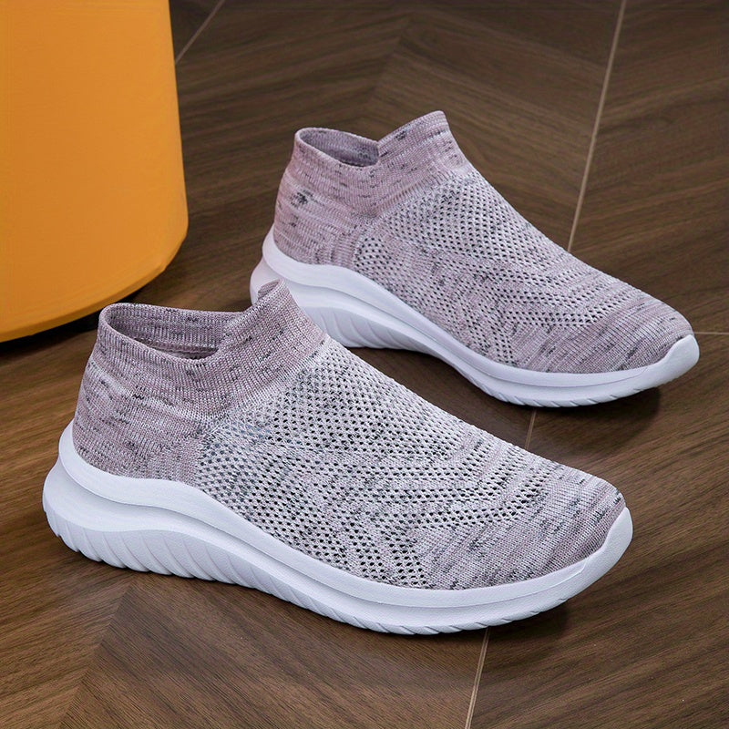 Women's Mesh Running Sports Shoes Comfortable Lightweight Non-slip Travel Shoes