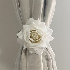 1pc Artificial Rose Holdbacks Curtain Buckle Home Decoration