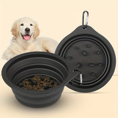 Portable Pet Folding Bowl Anti-choking Slow Feeding