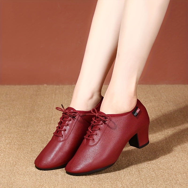 Women's Latin Ballroom Dance Shoes Non-slip Comfortable Performance Shoes