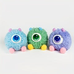 WOOFABLE One Eyed Monster Plush Toy Green Stuffed Animal Halloween Gift
