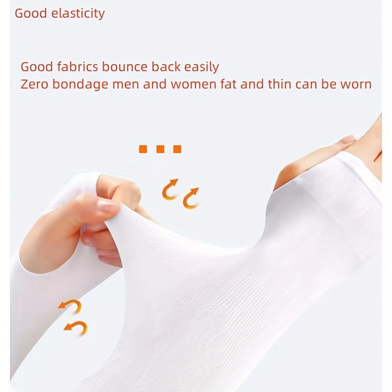 Outdoor Cycling Arm Guard Ice Silk Sleeves Anti-ultraviolet Sunscreen