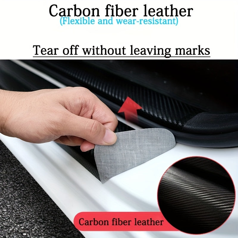 Car Threshold Strip Anti Stepping Protective Strip Trunk Anti Scraping