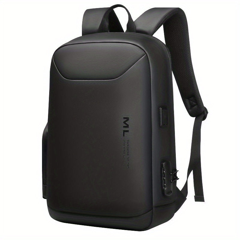 Men's Casual Backpack With Combination Lock Lightweight Outdoor Backpack