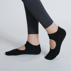 Breathable Non Slip Backless Yoga Socks for Pilates Ballet Barre