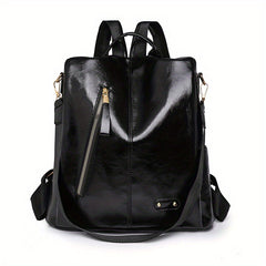 Vintage Convertible Travel Daypack Women's School Bag