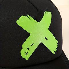 Men's Embroidered Baseball Cap Outdoor Mesh Hat