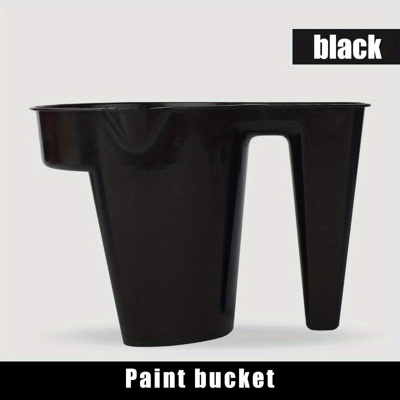 2-Color Paint Cup & Brush Set for Trim Work