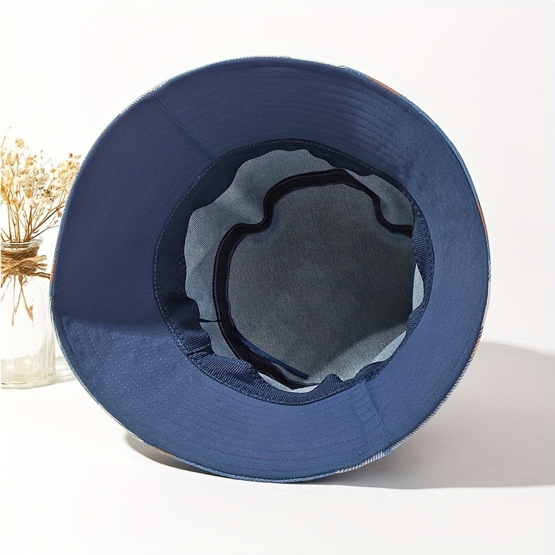 Tie Dye Bucket Hat - Sunshade Basin Hat Unisex Foldable Fisherman Cap