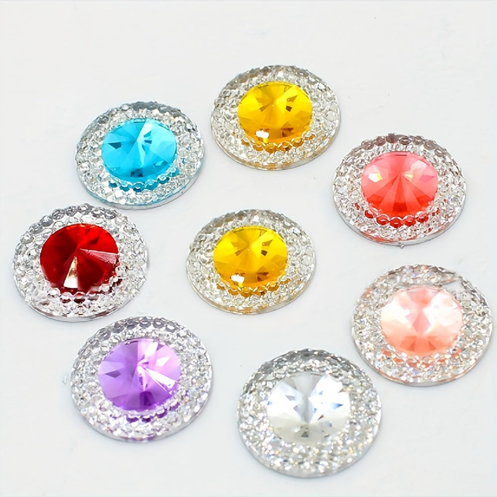 47inch 30pcs Flat Back Beads for Hats Gloves Bags Shoes T-shirts Jeans Crafts