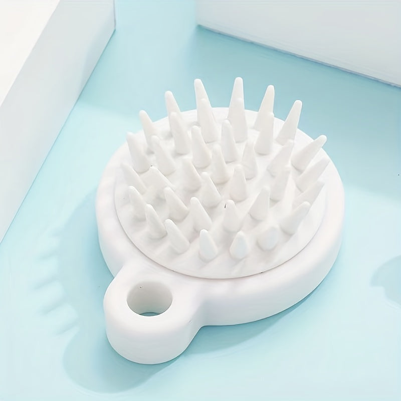 Silicone Shampoo Brush Scalp Massage and Hair Cleaning Comb