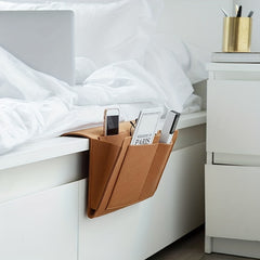 Felt Bedside Hanging Storage Bag Dormitory Bed Hanging Organizer Bag
