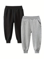 Boys Comfortable Active Sweatpants Quick-drying Jogger Pants