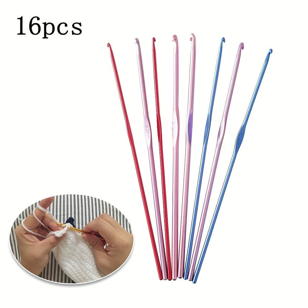 DIY Knitting Tool Crochet Set Aluminum Knitting Crochet Supplies Kit