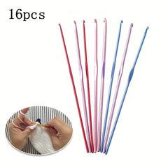 DIY Knitting Tool Crochet Set Aluminum Knitting Crochet Supplies Kit