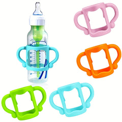 2pcs Baby Bottle Handles BPA Soft Silicone Bottle Handles