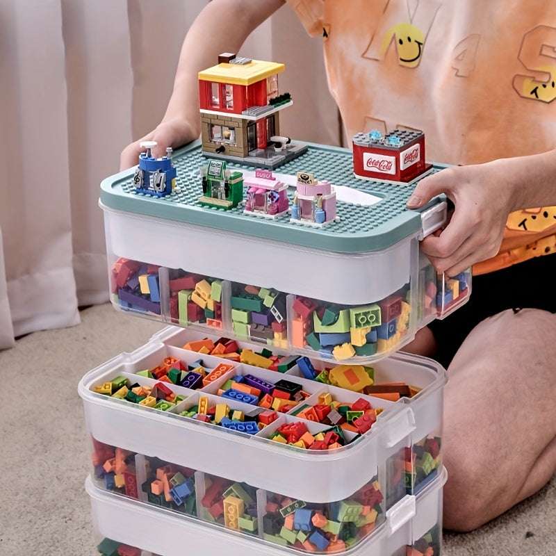 1PC Small Particle Storage Box Toy Parts Classification