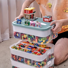 1PC Small Particle Storage Box Toy Parts Classification