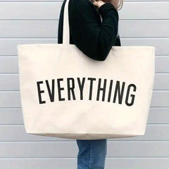 Canvas Reusable Shopping Bag Eco Friendly Grocery Bags Foldable Tote Bag
