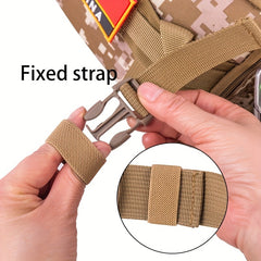 Multicolor Twill Elastic Fixed Trouser Belt for Outdoor Backpack Strap