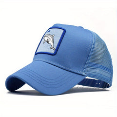 Adjustable Animal Embroidery Baseball Cap for Outdoor Sport