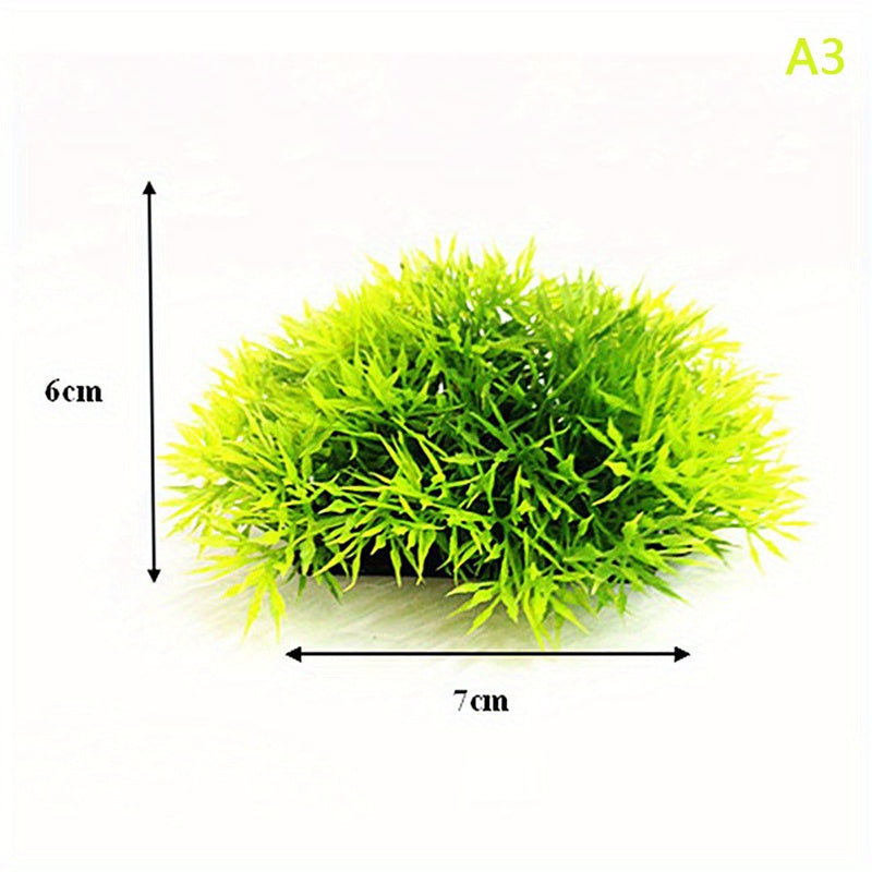 Artificial Aquarium Plants Decoration Plastic Fish Tank Plants