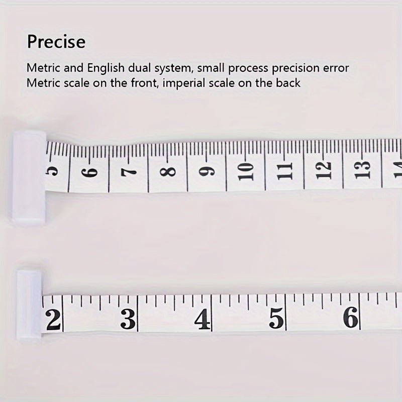 3-Gauge Ruler Body Measuring Tape Sewing Meter Ruler Construction Tool