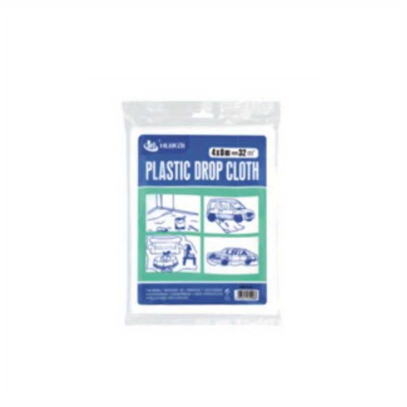 Disposable Plastic Drop Cloth Waterproof Furniture Cover