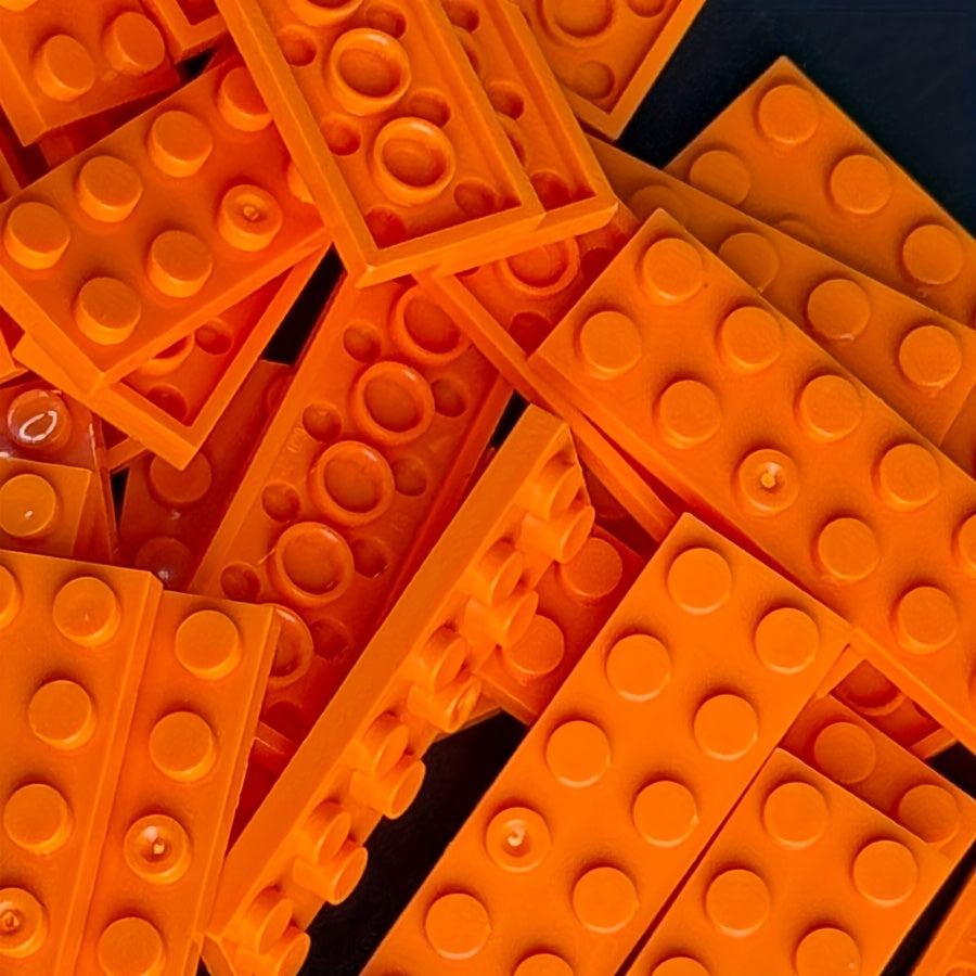 12pcs 2x6 Low Brick Small Particle Building Blocks ABS M