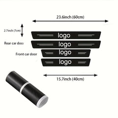 Car Threshold Strip Anti Stepping Protective Strip Trunk Anti Scraping
