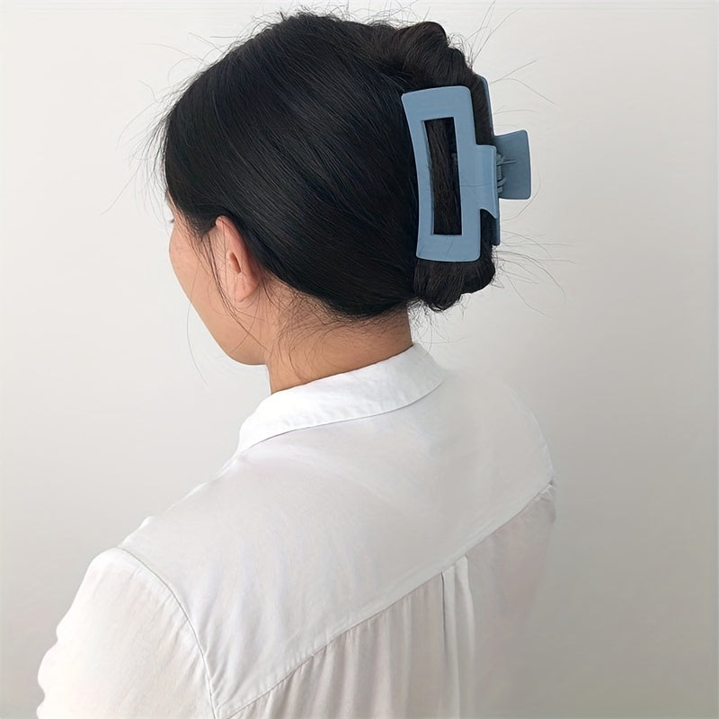 Large Hollow Hair Claw Solid Shark Claw Ponytail Holder Hair Accessories