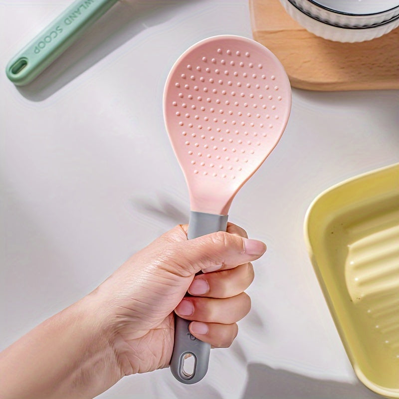 Outdoor Non-stick Rice Spoon Standable High Temp Resistant