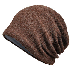 Velvet Lined Beanie Soft Warm Ski Cap Chemo Caps Cancer Headwear