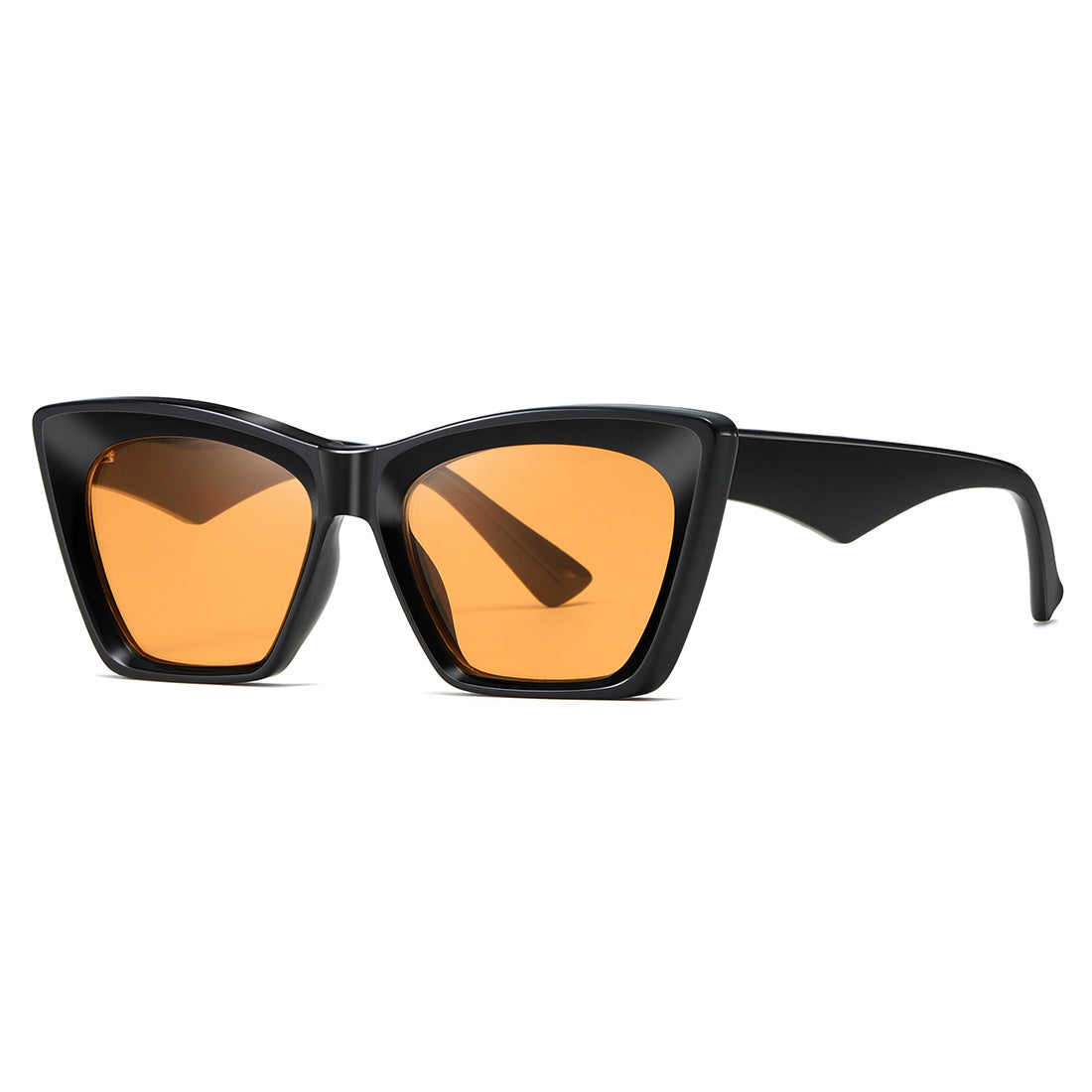 Y2K Cat Eye Sunglasses Vintage Ladies Oversized Square Anti UV Beach