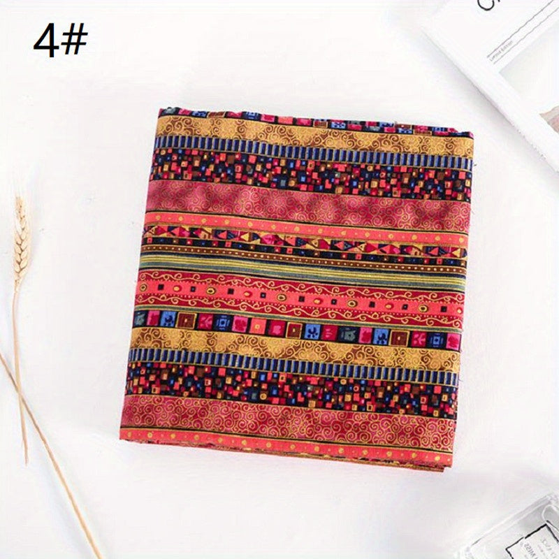 Ethnic Style Pattern Fabric for Women Dress Sewing