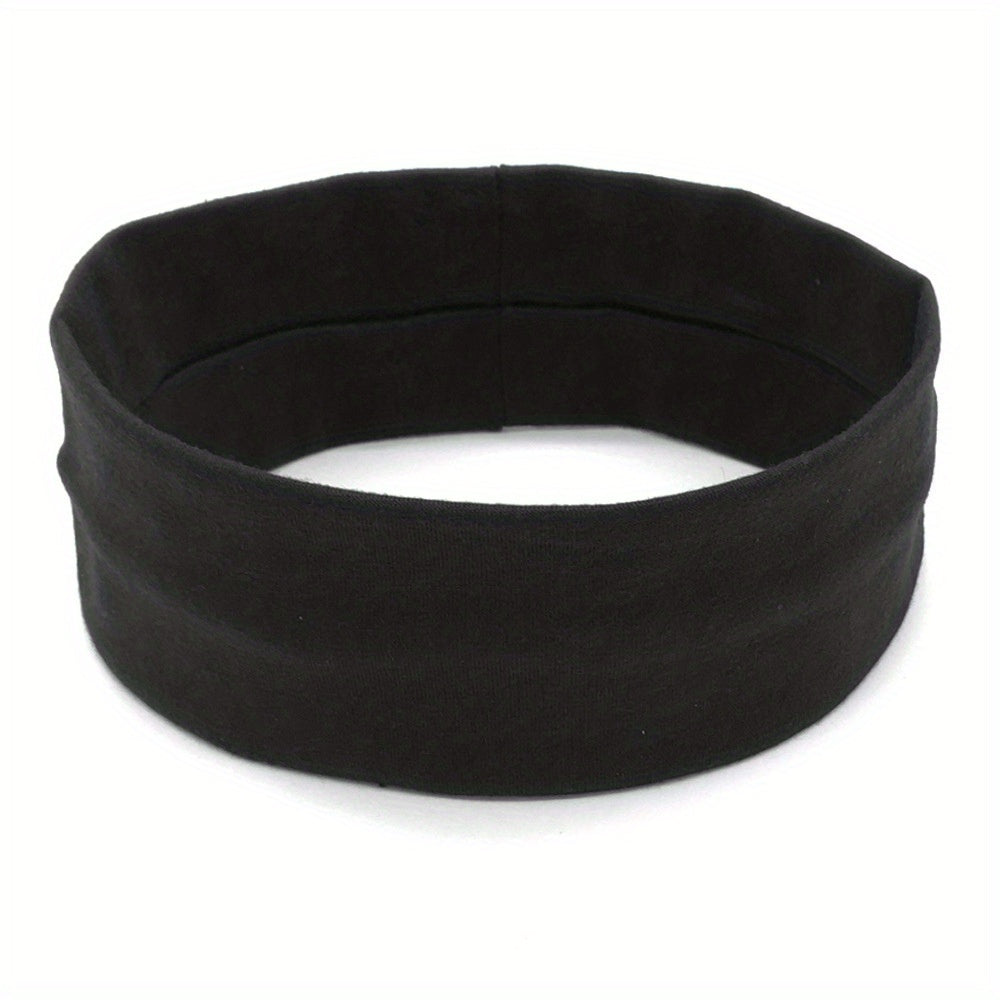 Women's Sports Fitness Sweat Headband Elastic Bundle Hair Band